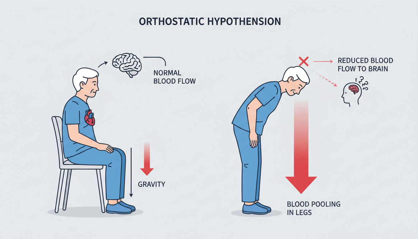 Why Seniors Feel Dizzy When Standing Up (Causes & Prevention)
